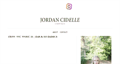 Desktop Screenshot of jordancidelle.com